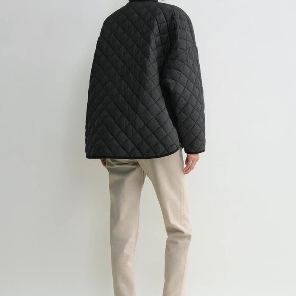 NWT TOTEME Quilted jacket black Size XXS - Picture 6 of 7